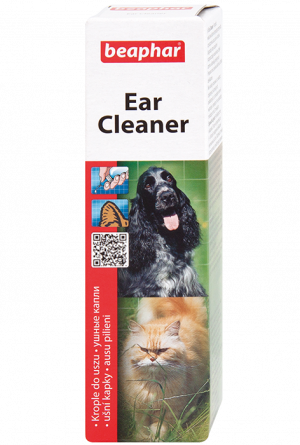 Beaphar Ear Cleaner Лосьен для чистки ушей у кошек и собак.