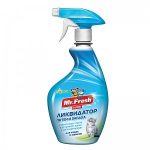 Mr.Fresh Expert 3 в 1 Ликвидатор пятен и запаха для кошек и хорьков 500мл, спрей